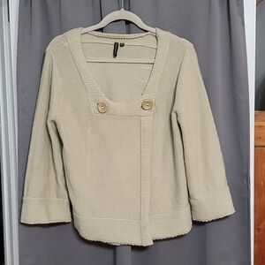 Susan Lawrence Square neck cardigan size M